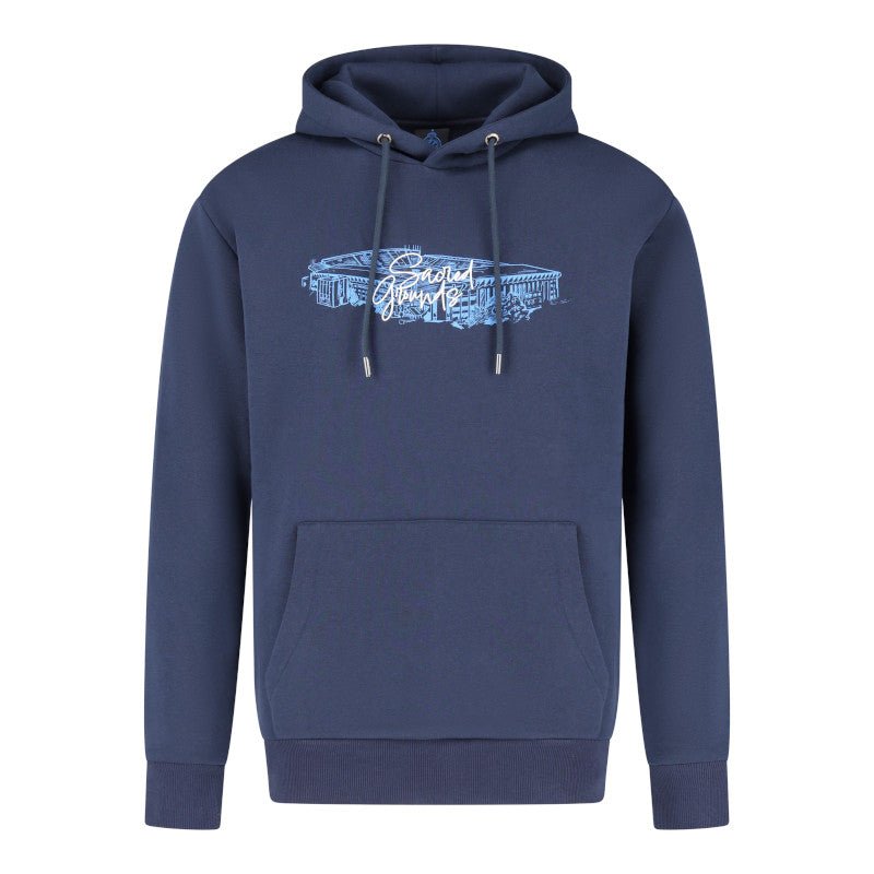 Hoodie Navy Sacred Grounds - Club Brugge Shop