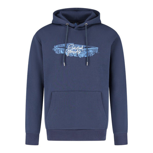 Hoodie Navy Sacred Grounds - Club Brugge Shop
