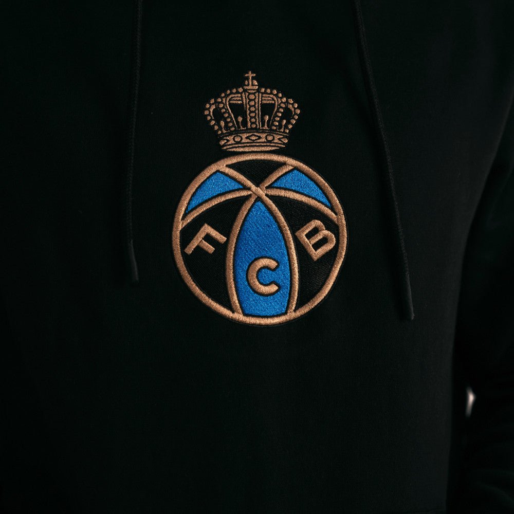 Hoodie vintage FCB zwart - Club Brugge Shop