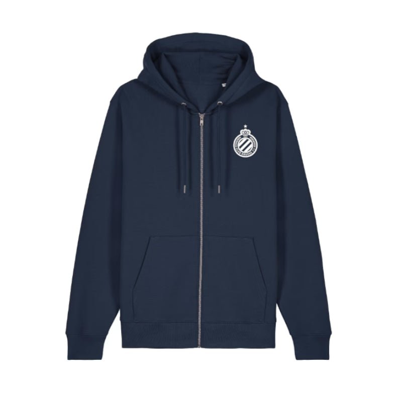 Hoodie Zip Cup Final Navy - Club Brugge Shop