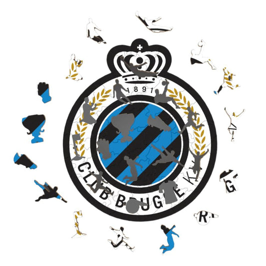 Houten Puzzel Logo - Club Brugge Shop