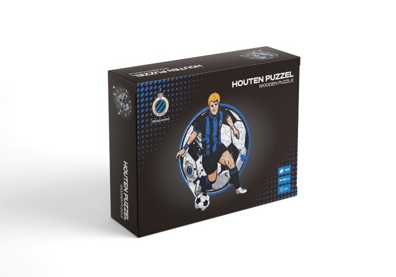 Houten Puzzel Speler - Club Brugge Shop