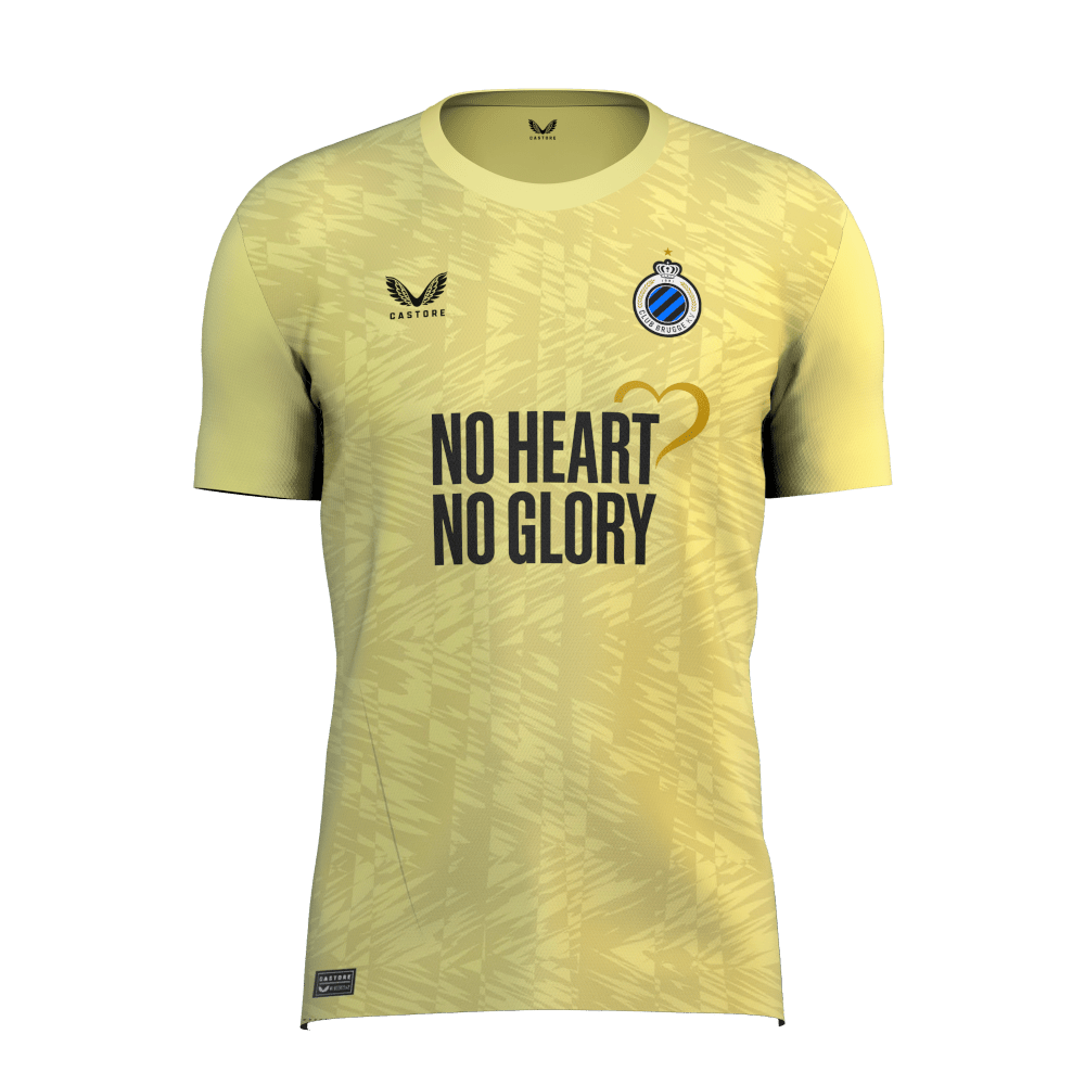 Keepershirt Geel Kids 24/25 - Club Brugge Shop