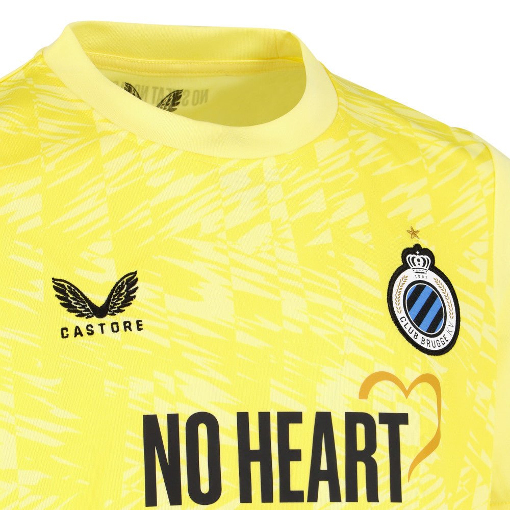 Keepershirt Geel Kids 24/25 - Club Brugge Shop