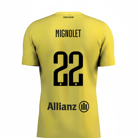 Keepershirt Geel Kids 25/26 - Mignolet - Club Brugge Shop