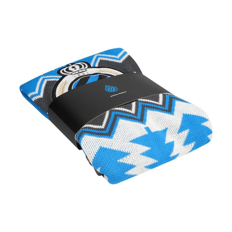 Kerst Deken Grijs - Club Brugge Shop