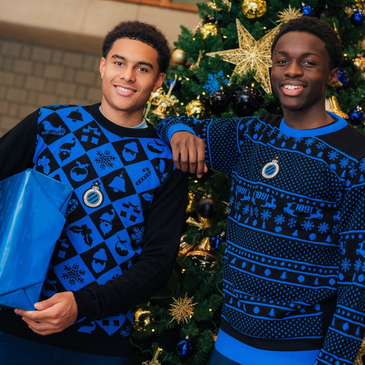 Kersttrui 1891 - kids - Club Brugge Shop