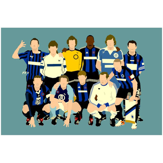 Legends 11 Artwork - Club Brugge Shop