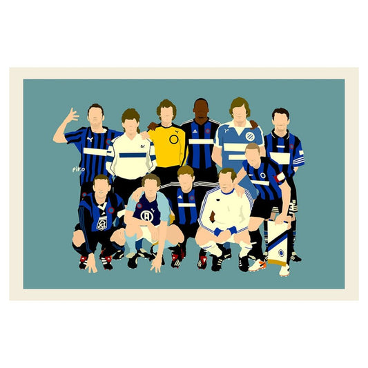 Legends 11 Poster - Club Brugge Shop