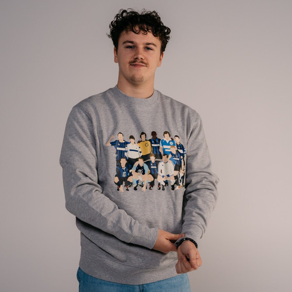 Legends 11 Sweater Grijs - Club Brugge Shop