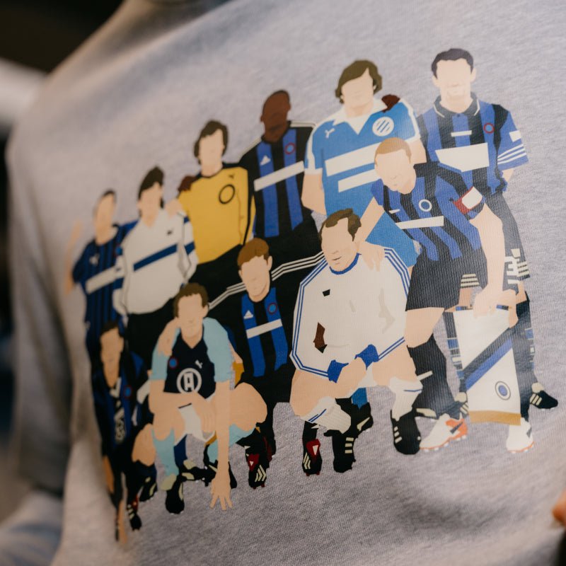 Legends 11 Sweater Grijs - Club Brugge Shop