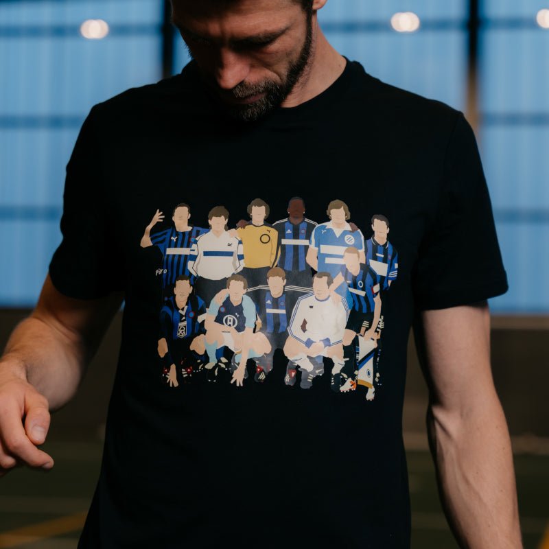 Legends 11 T-shirt Zwart - Club Brugge Shop