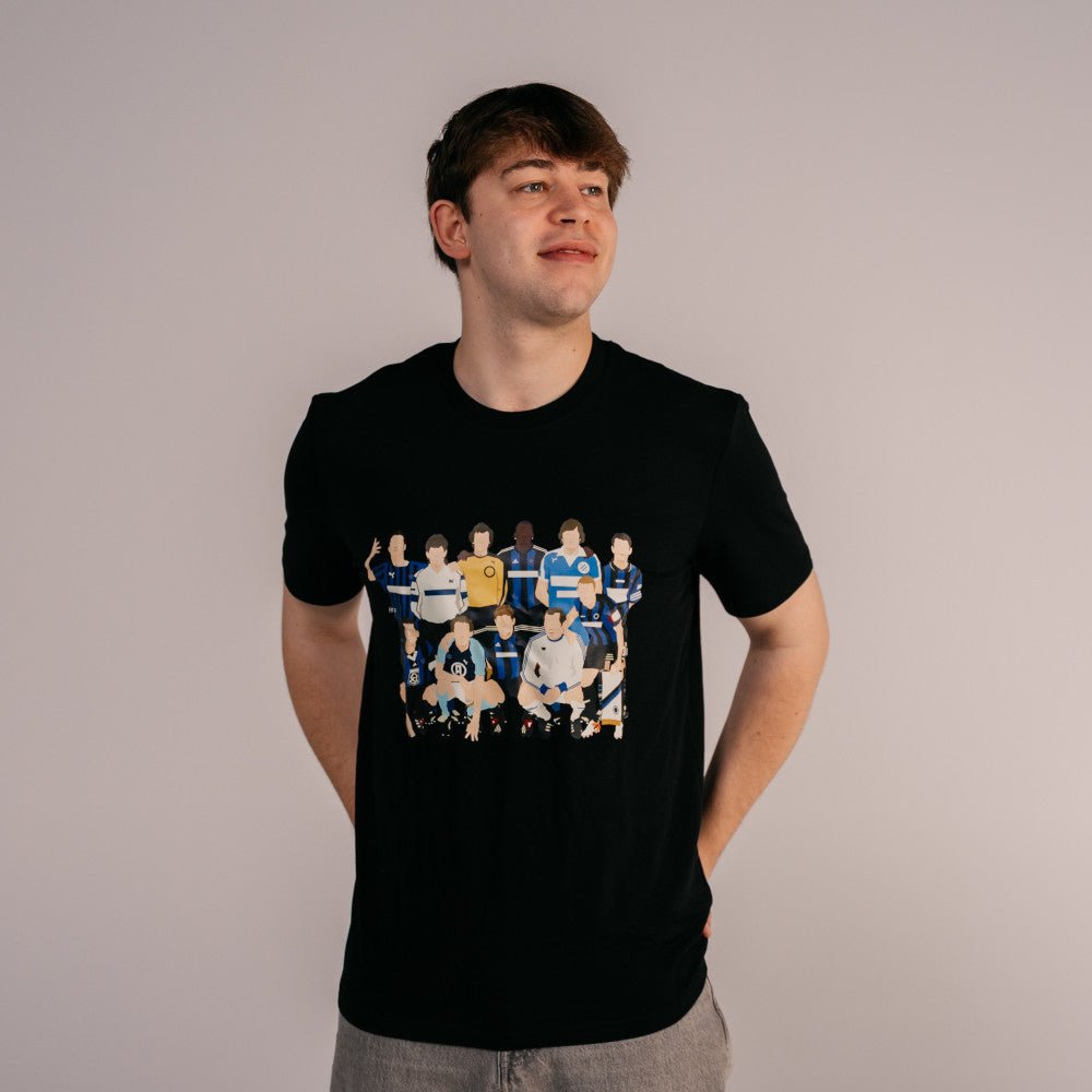 Legends 11 T-shirt Zwart - Club Brugge Shop