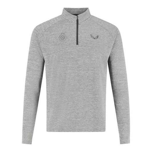 Mainline Standard 1/4 Zip grey - Club Brugge Shop