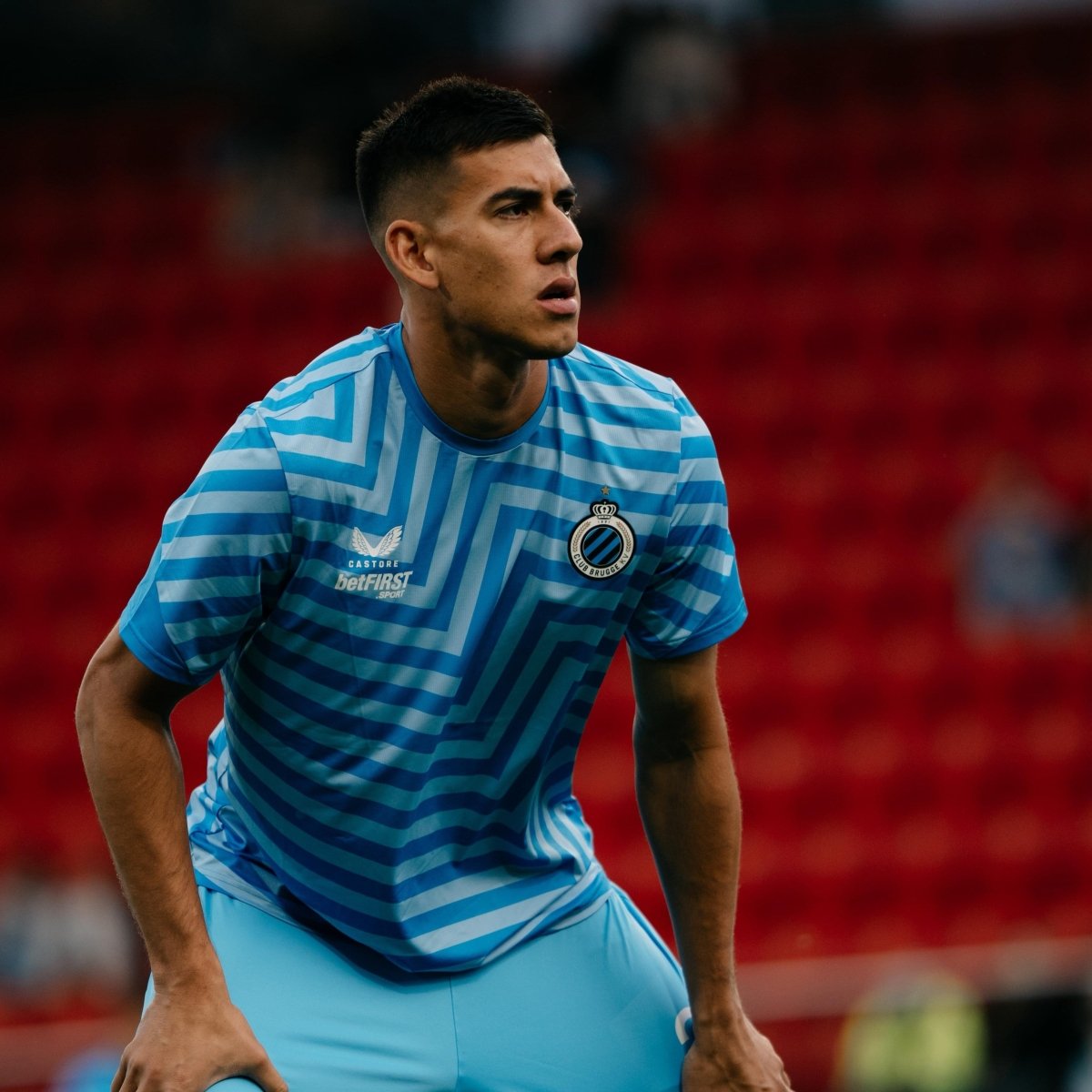 Matchday T-shirt Blue Stripes - Club Brugge Shop