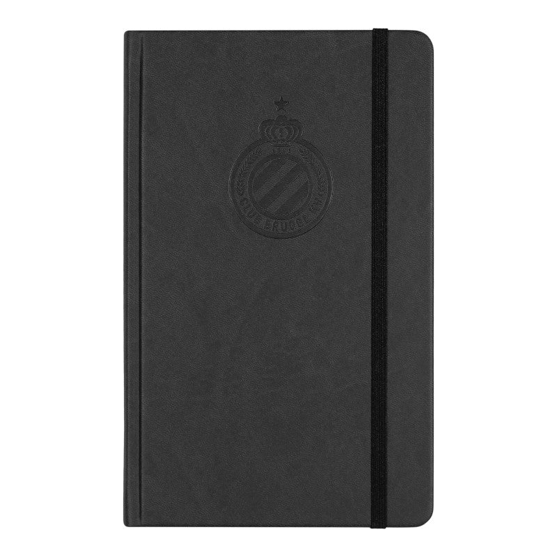 Notebook Zwart met logo - Club Brugge Shop