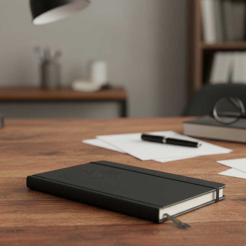 Notebook Zwart met logo - Club Brugge Shop