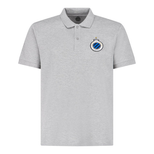 Polo Club Badge Grey - Club Brugge Shop