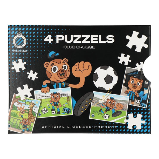 Puzzel Bibi (4 puzzels) - Club Brugge Shop