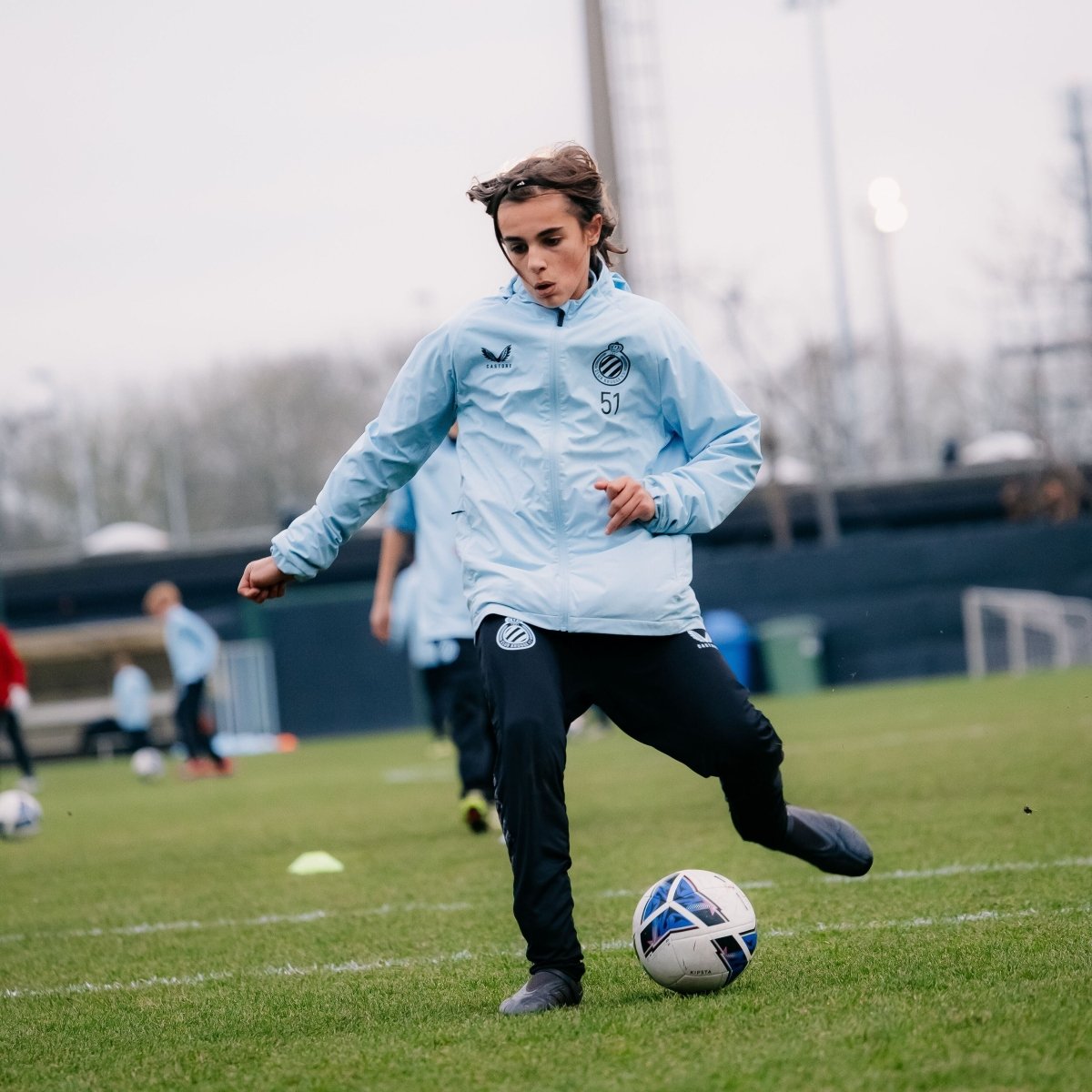 Regenjas Lichtblauw Kids 25/26 - Club Brugge Shop