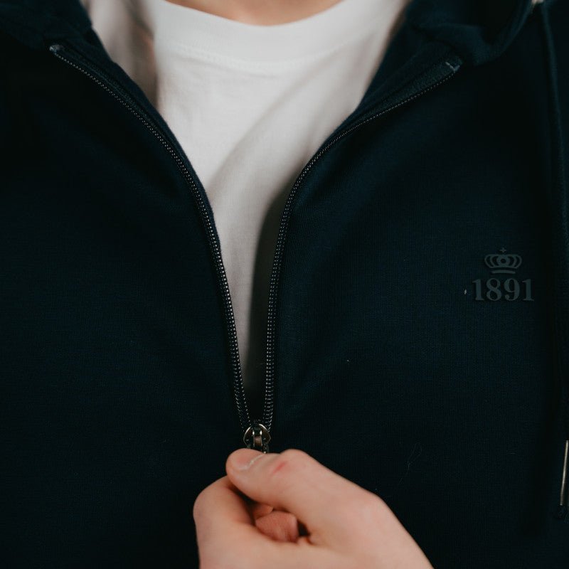River Woods Hoodie Zip Navy - Club Brugge Shop