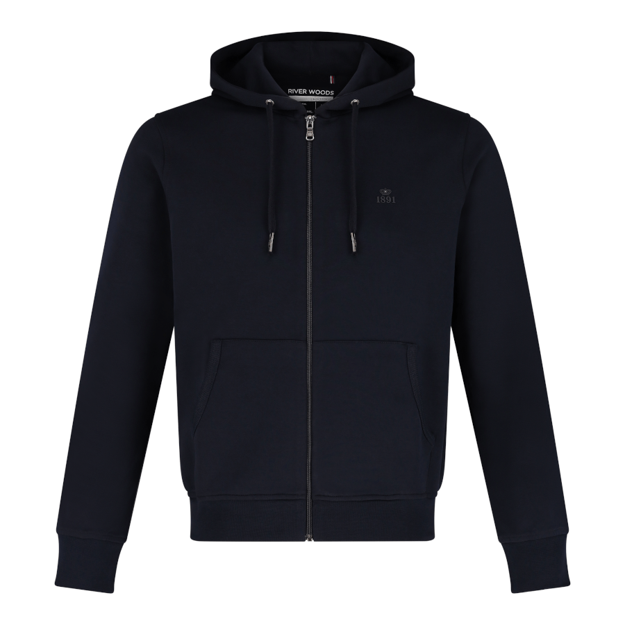 River Woods Hoodie Zip Navy - Club Brugge Shop
