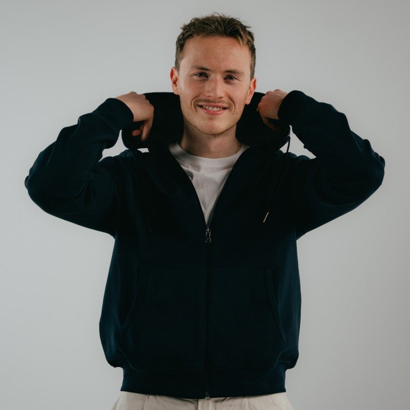 River Woods Hoodie Zip Navy - Club Brugge Shop