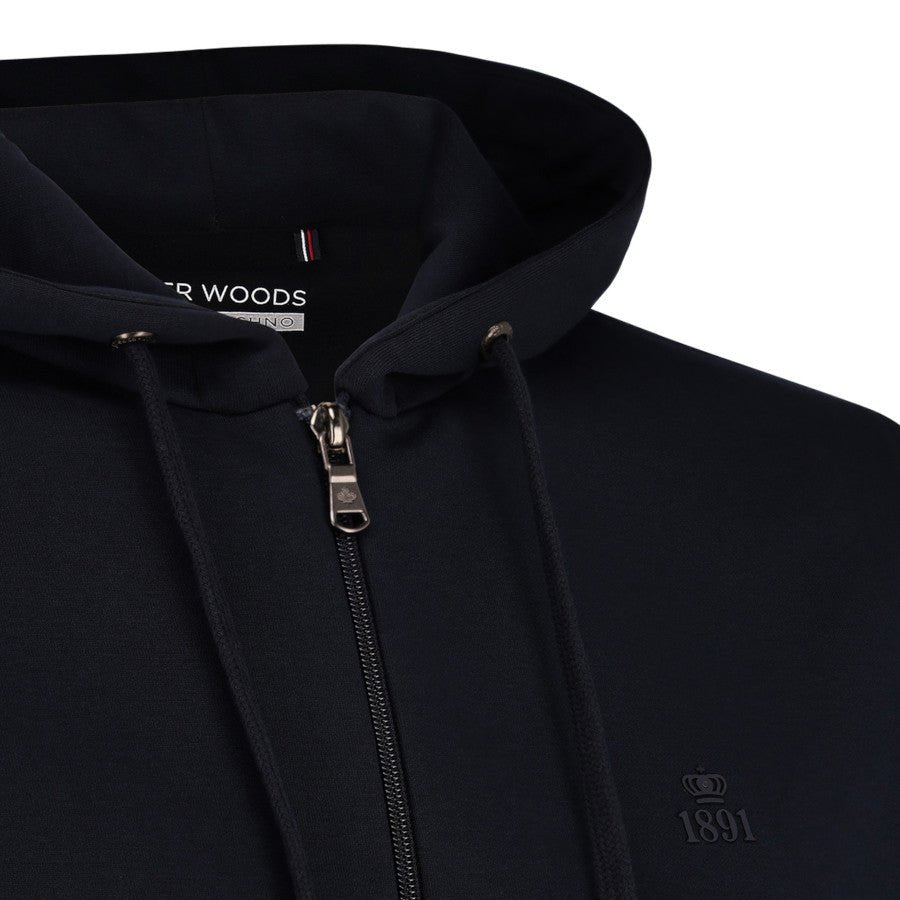 River Woods Hoodie Zip Navy - Club Brugge Shop
