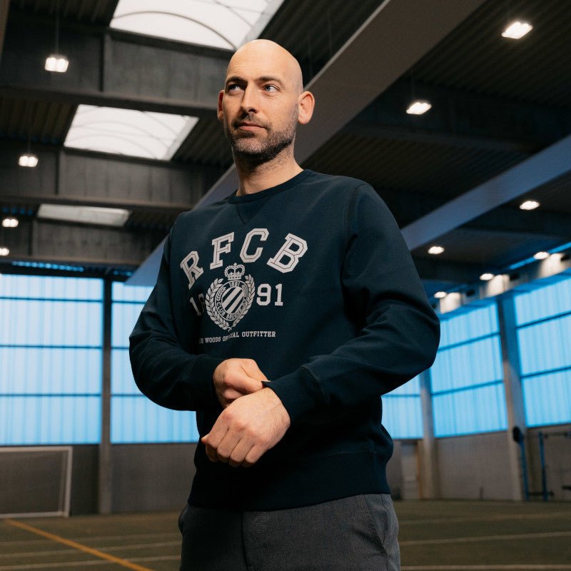 River Woods Pullover Navy - Club Brugge Shop