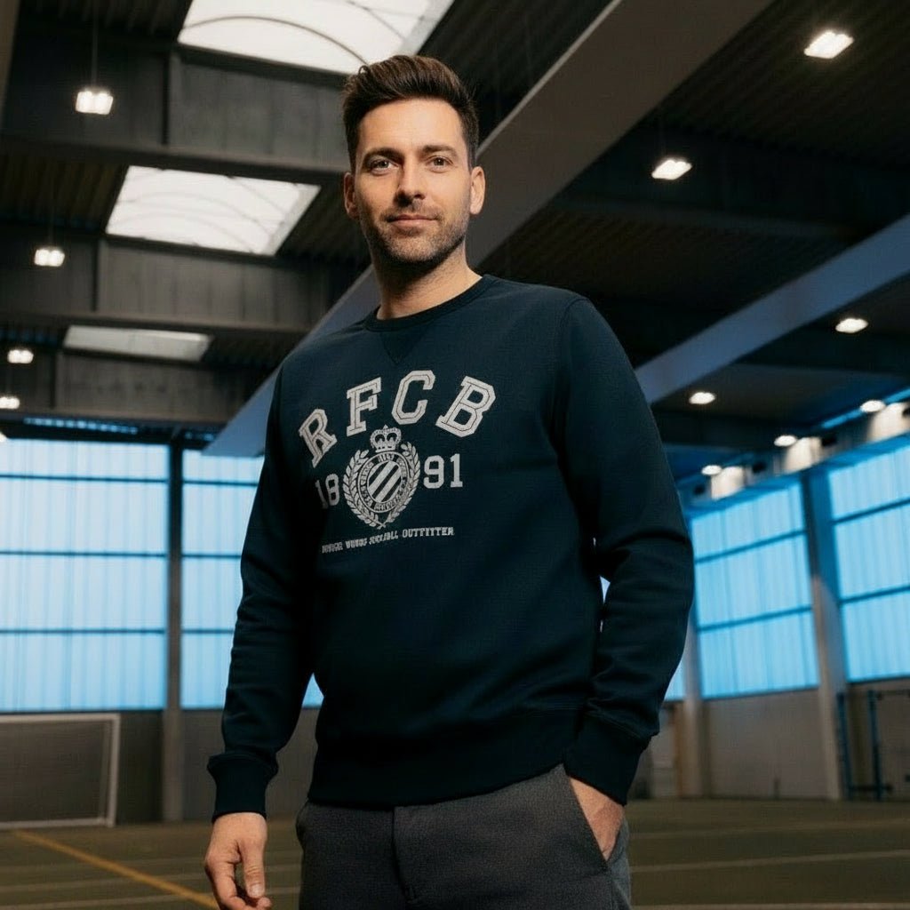 River Woods Pullover Navy - Club Brugge Shop