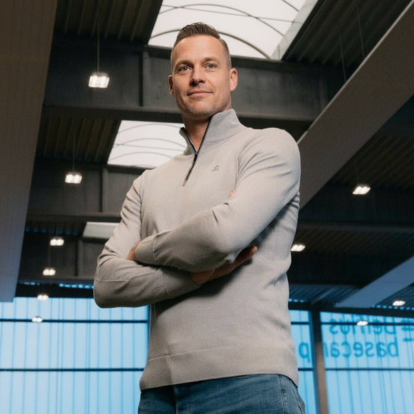 River Woods Sweater Zip Grijs – Club Brugge Shop