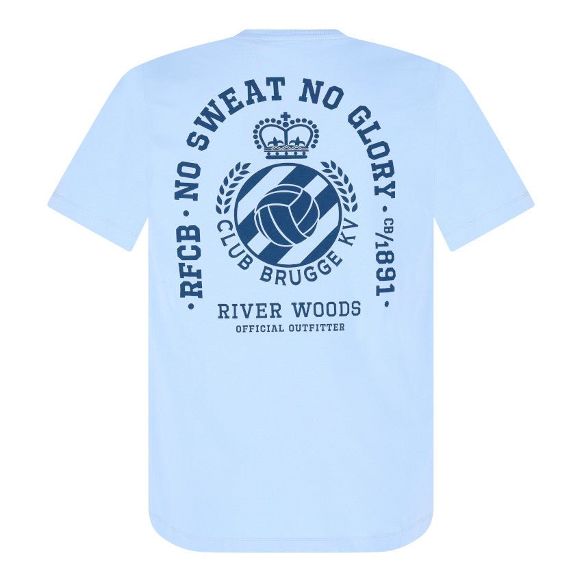 River Woods T-shirt Lichtblauw - Club Brugge Shop