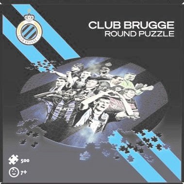 Ronde puzzel (500 stukjes) - Club Brugge Shop