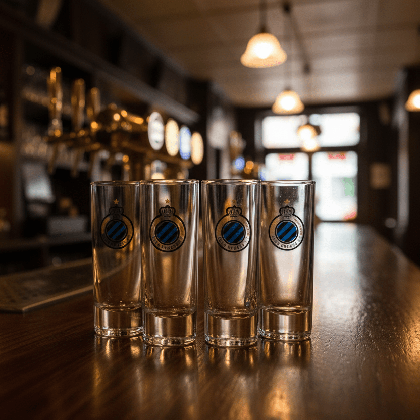 Shotglazen (4 st.) - Club Brugge Shop