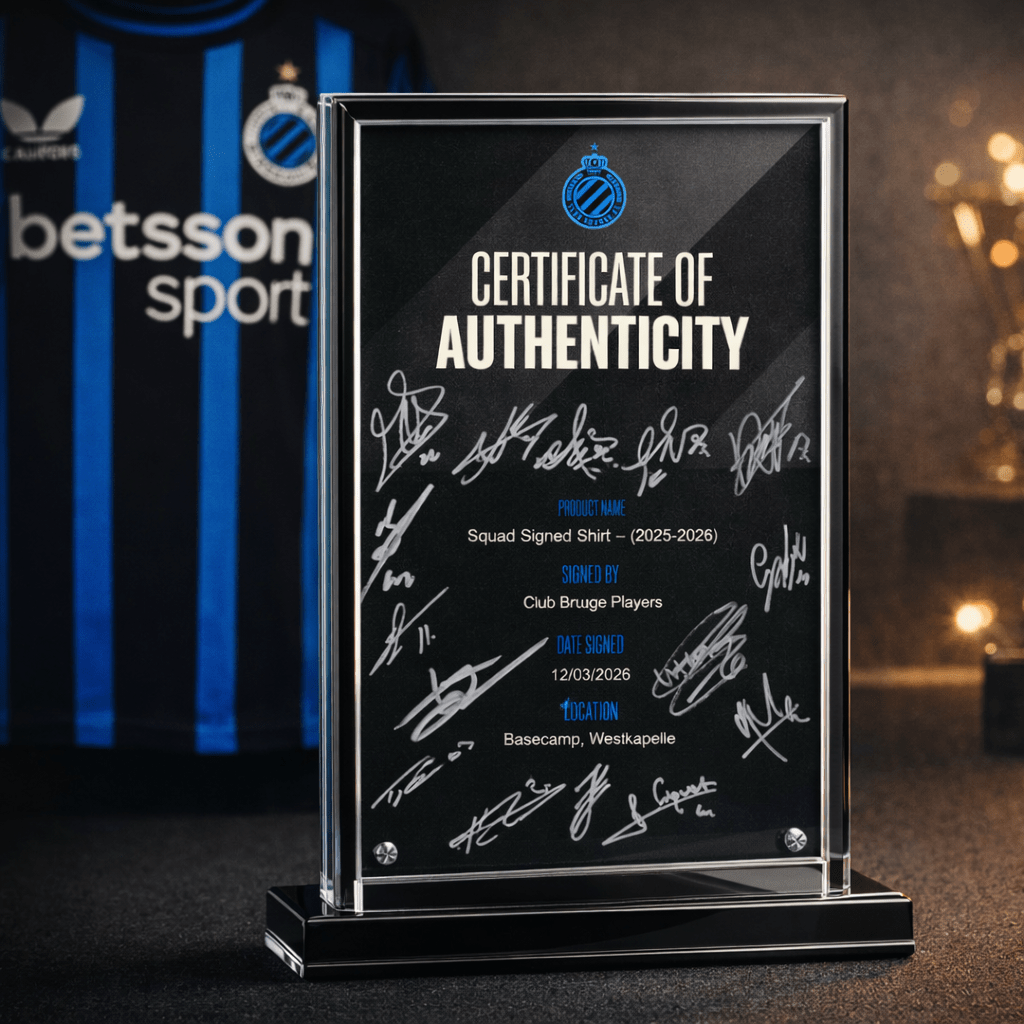 Signed Shirt Squad 25/26 - Club Brugge Shop