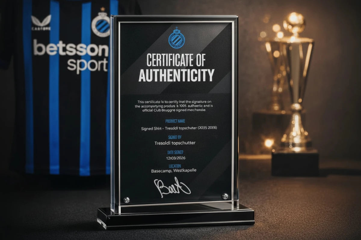 Signed Shirt Tresoldi Topschutter 25/26 - Club Brugge Shop