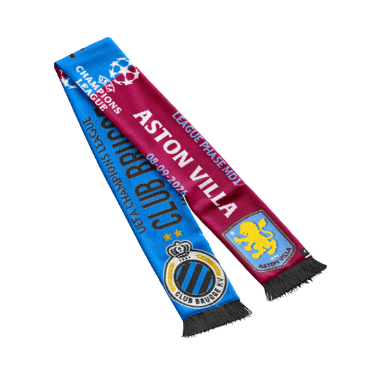 Sjaal Club Brugge - Aston Villa - Club Brugge Shop
