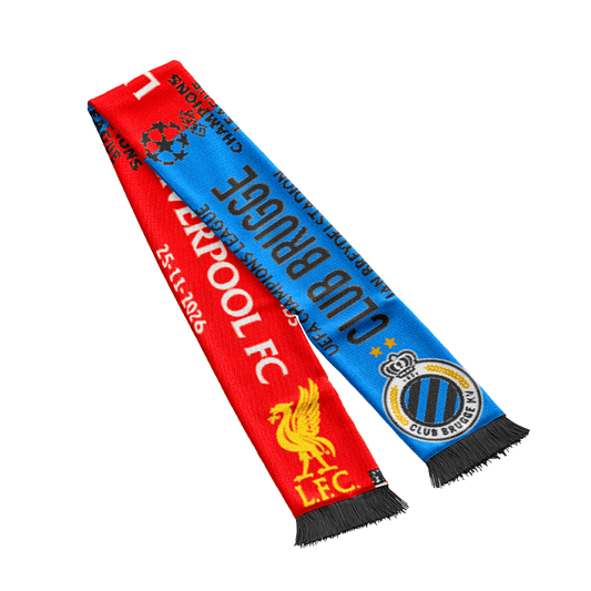 Sjaal Club Brugge - Liverpool - Club Brugge Shop
