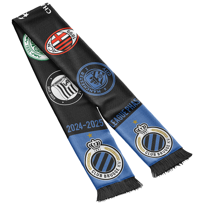 Sjaal Club - League Phase UCL - Club Brugge Shop