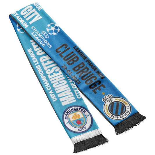 Sjaal Club - Manchester City - Club Brugge Shop