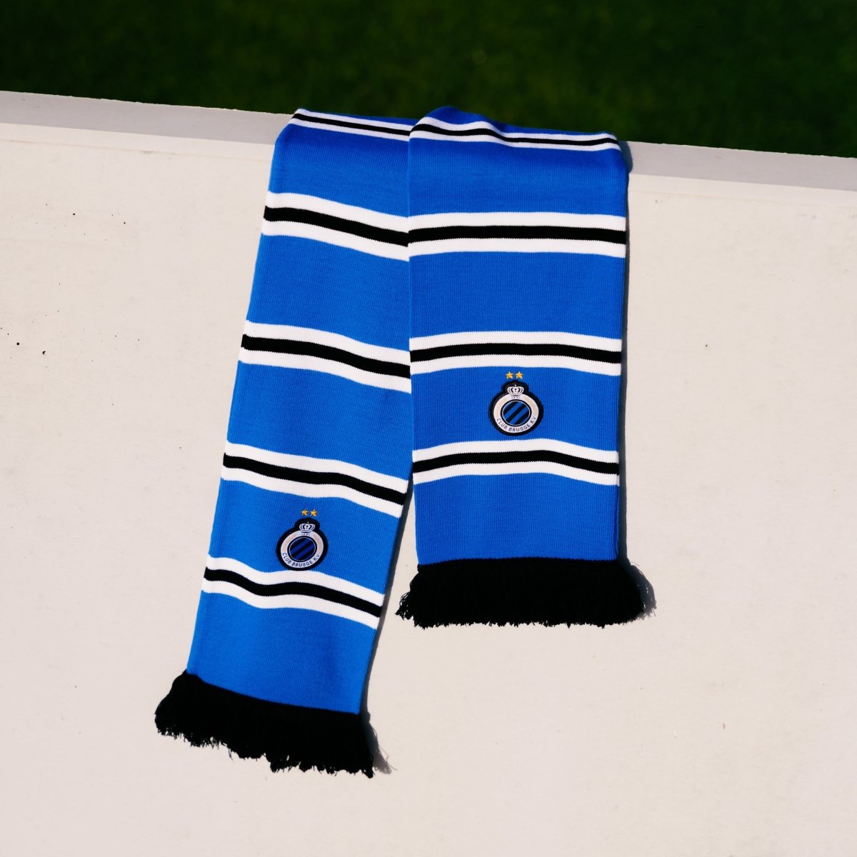 Sjaal fijne streepjes ** - Club Brugge Shop