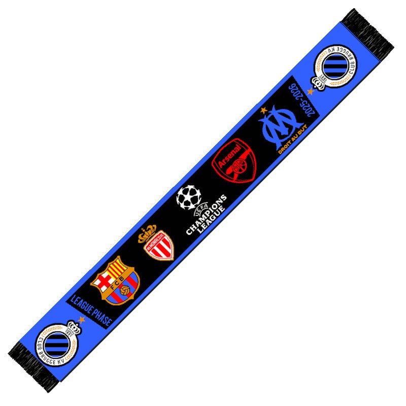 Sjaal League Phase UCL 2025/2026 - Club Brugge Shop