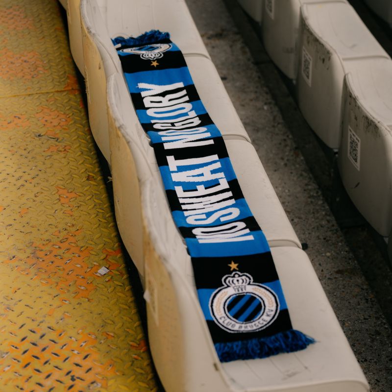 Sjaal No Sweat No Glory - Club Brugge Shop
