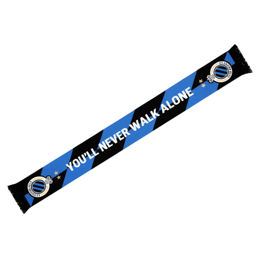 Sjaal You'll never walk alone 26/27 - Club Brugge Shop