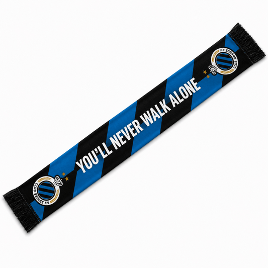 Sjaal You'll never walk alone 26/27 - Club Brugge Shop