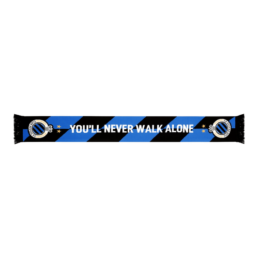 Sjaal You'll never walk alone 26/27 - Club Brugge Shop