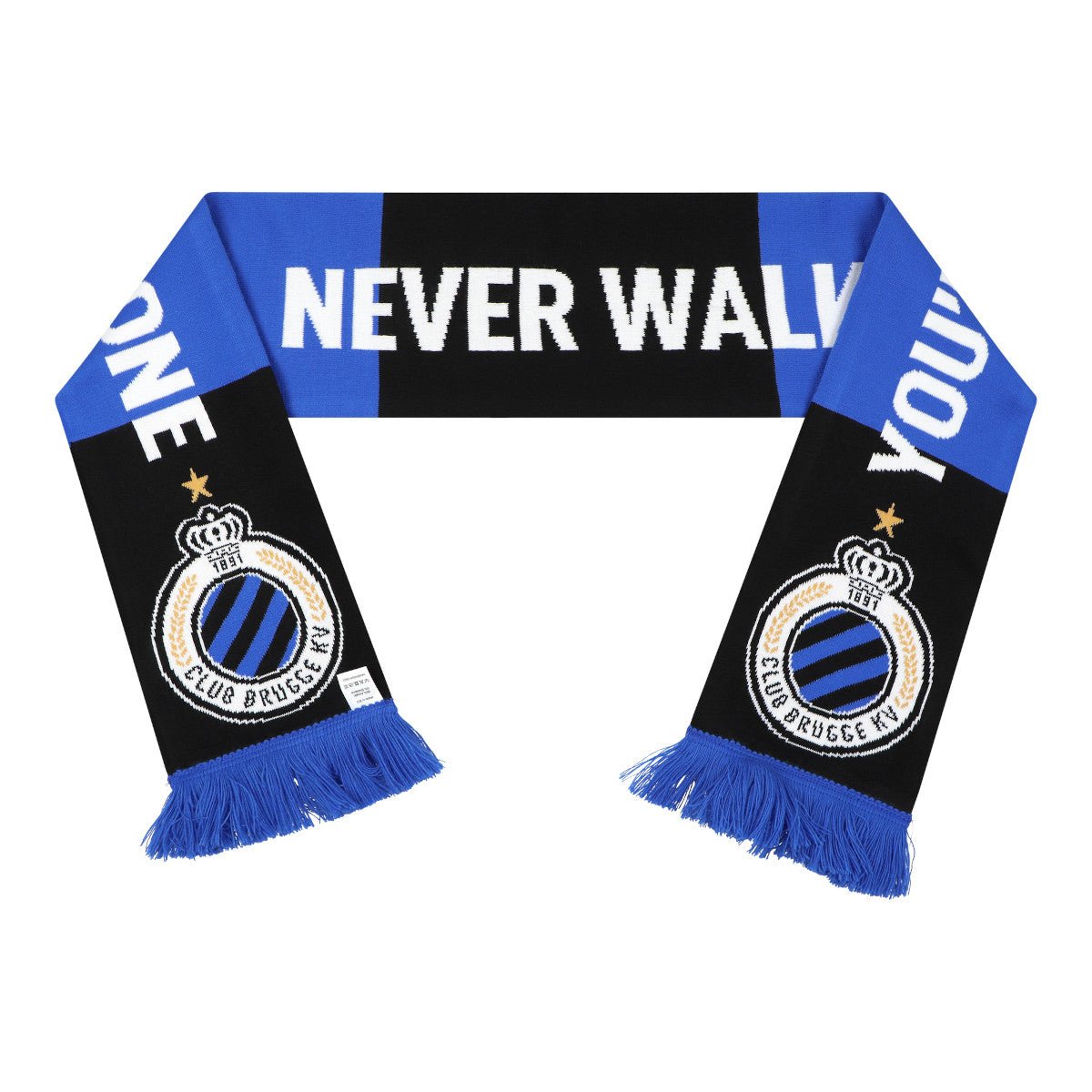 Sjaal You'll never walk alone - Club Brugge Shop