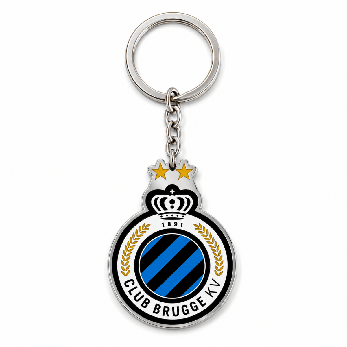Sleutelhanger Logo - 2 Sterren - Club Brugge Shop