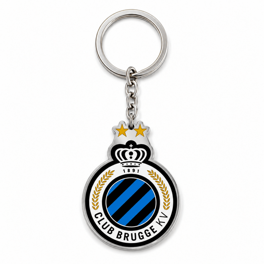 Sleutelhanger Logo - 2 Sterren - Club Brugge Shop