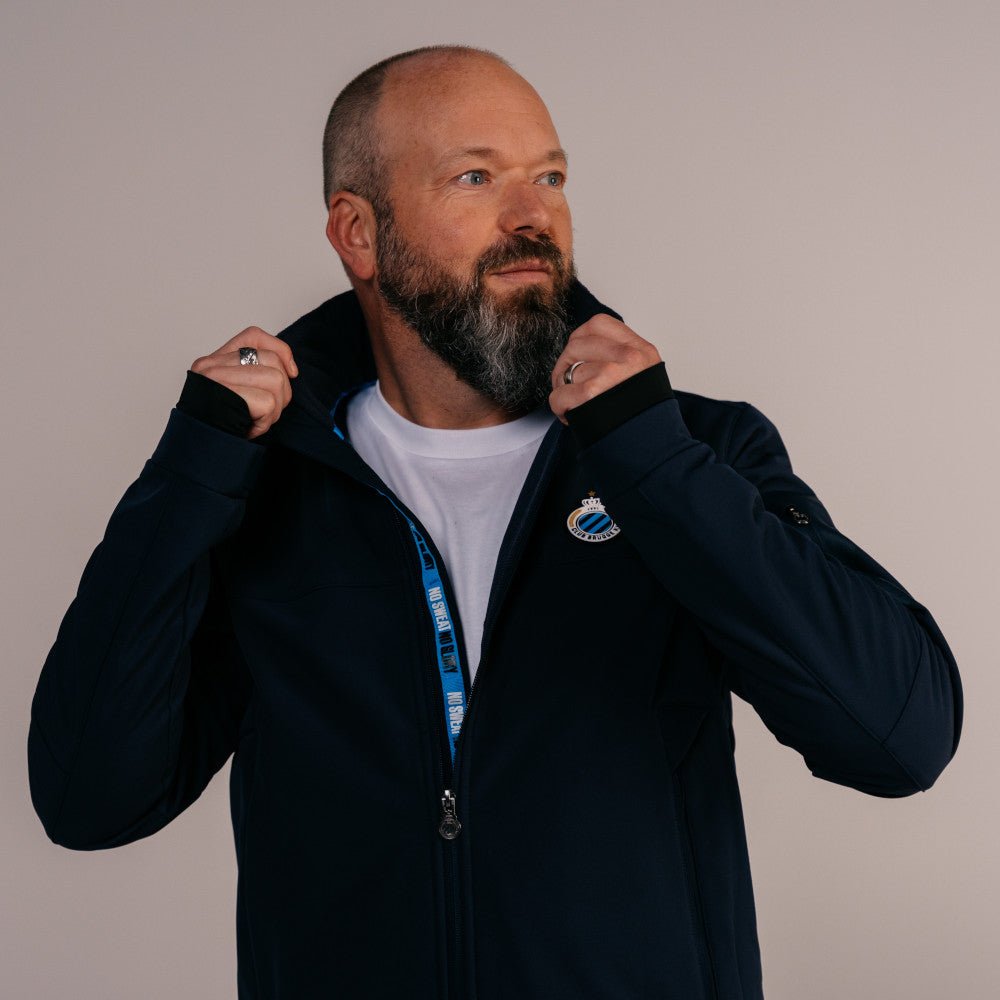 Softshell Jacket Navy - Club Brugge Shop